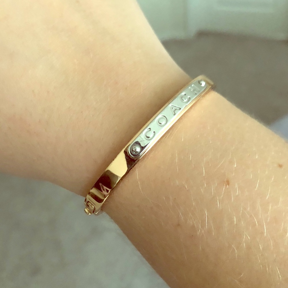 Coach Rose Gold / Silver Bracelet